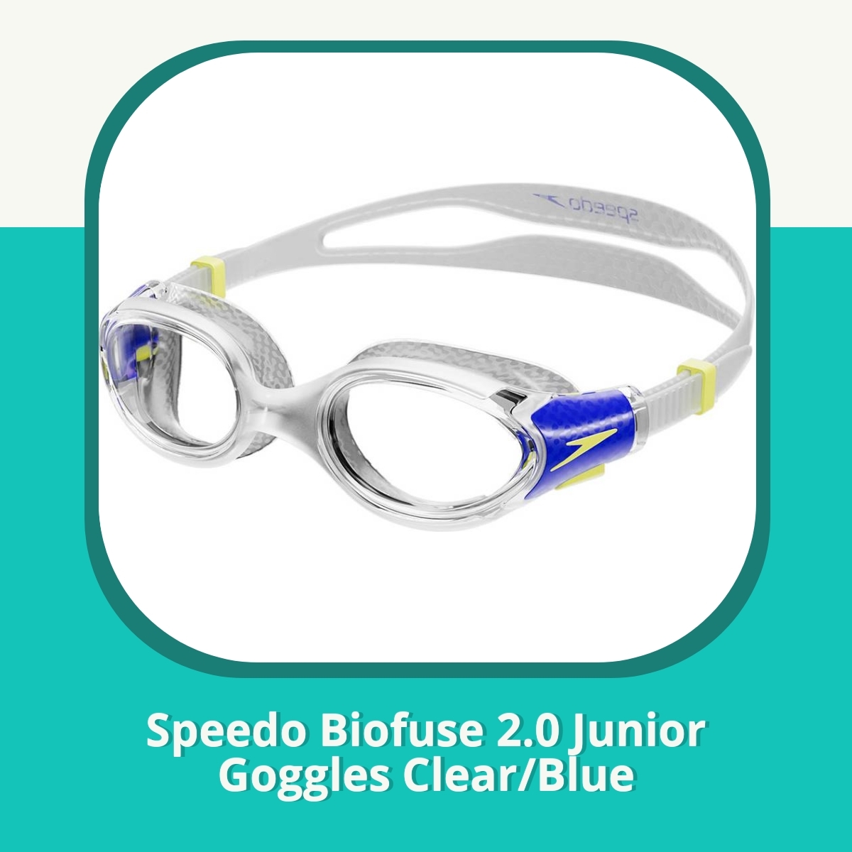 Recension af Speedo Biofuse 2.0 Junior Goggles Clear/Blue