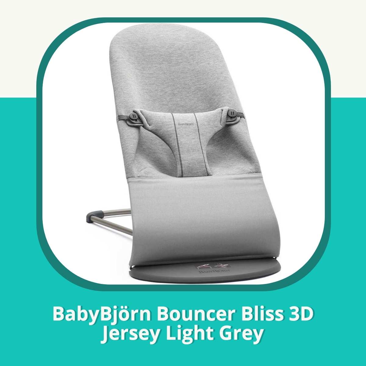 Recension af BabyBjörn Bouncer Bliss 3D Jersey Light Grey