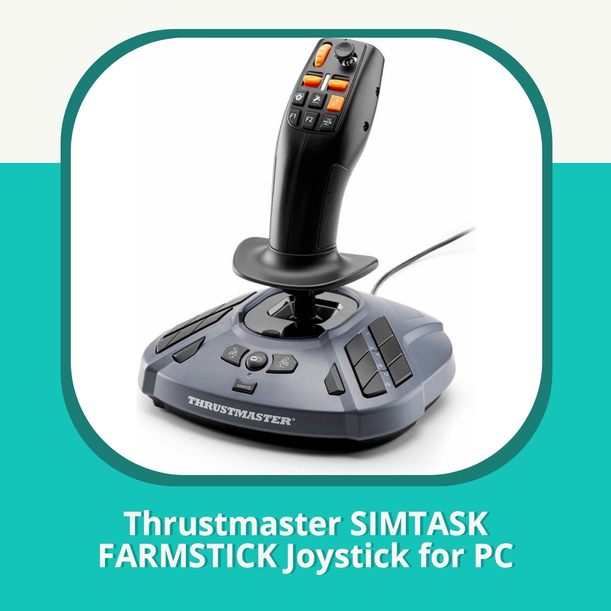 Recension af Thrustmaster SIMTASK FARMSTICK Joystick for PC