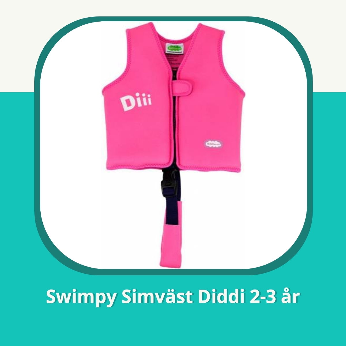 Recension af Swimpy Simväst Diddi 2-3 år