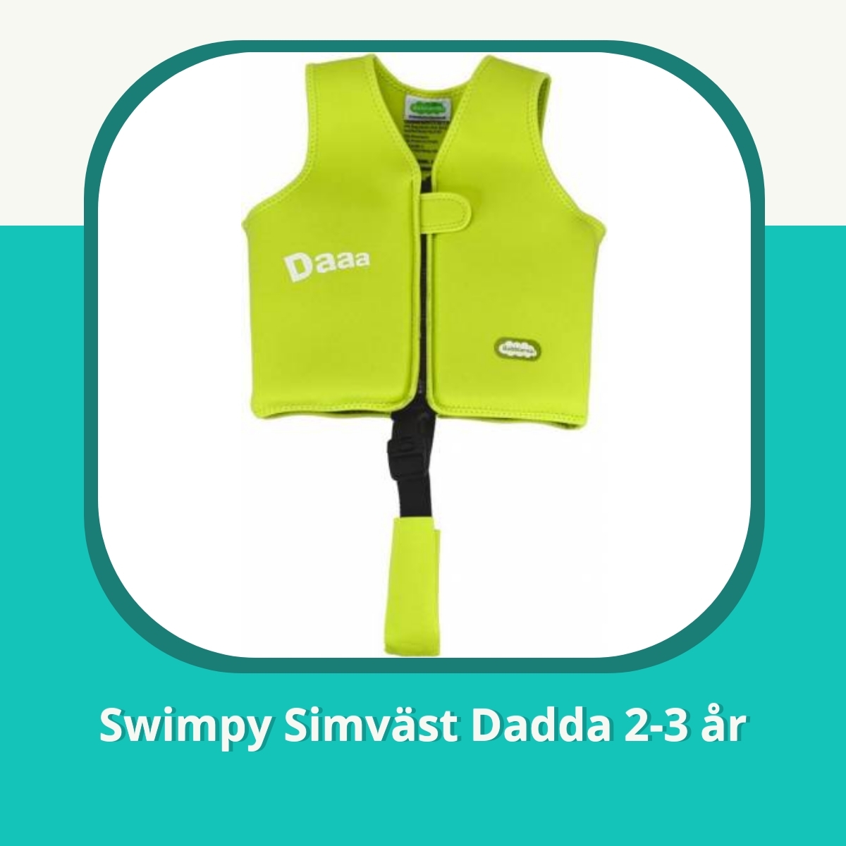 Recension af Swimpy Simväst Dadda 2-3 år