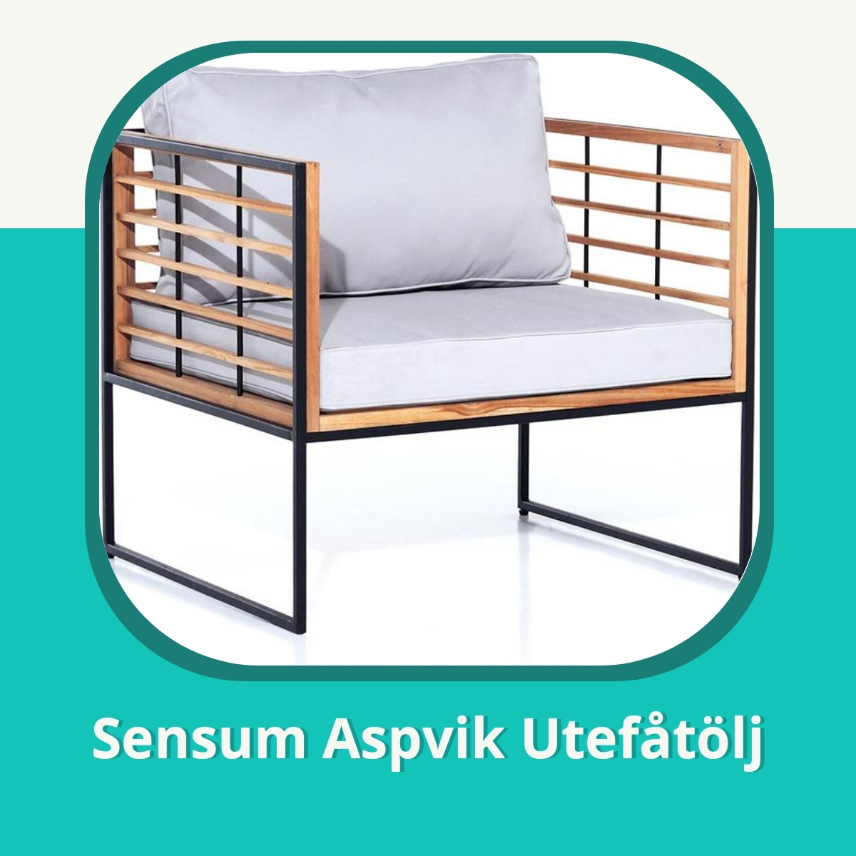 Recension af Sensum Aspvik Utefåtölj