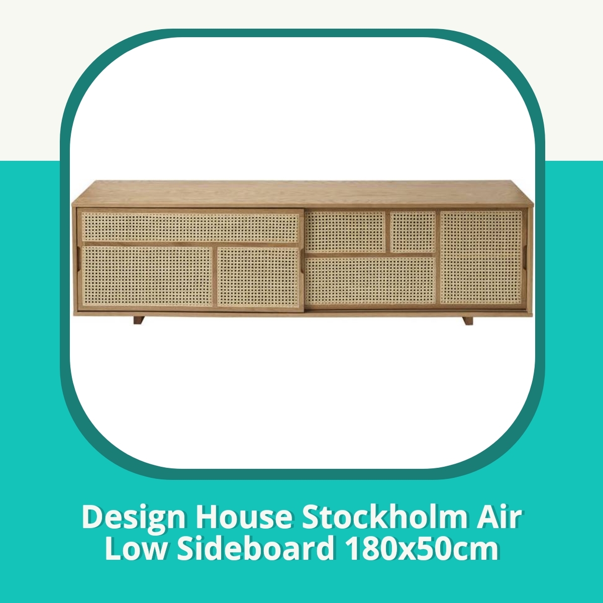 Recension af Design House Stockholm Air Low Sideboard 180x50cm