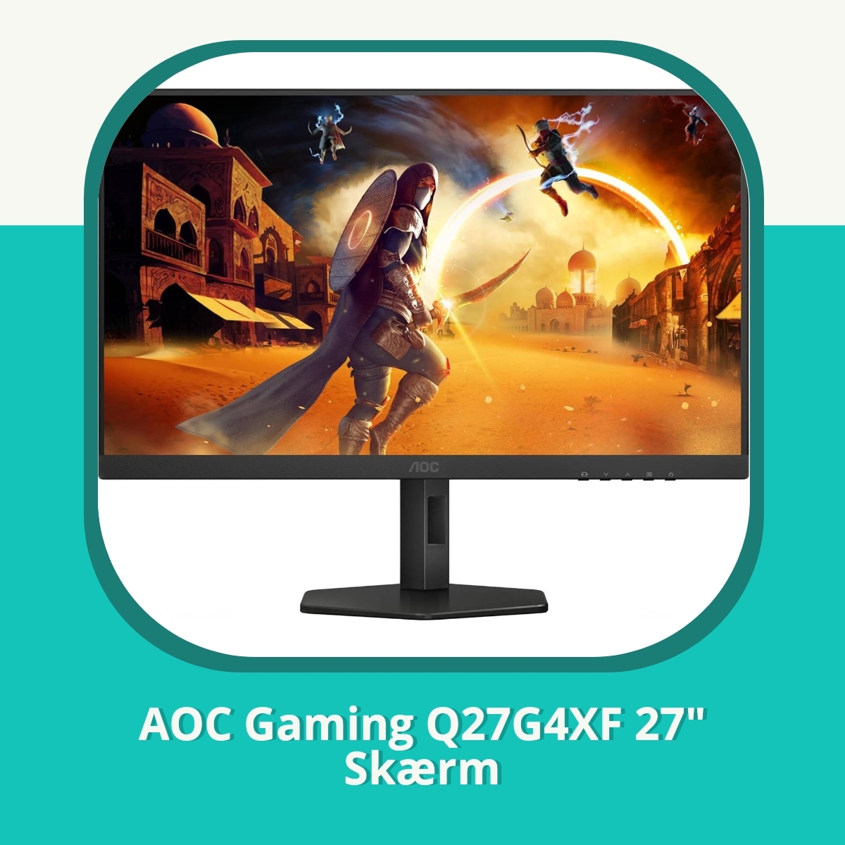 Anmeldelse af AOC Gaming Q27G4XF 27