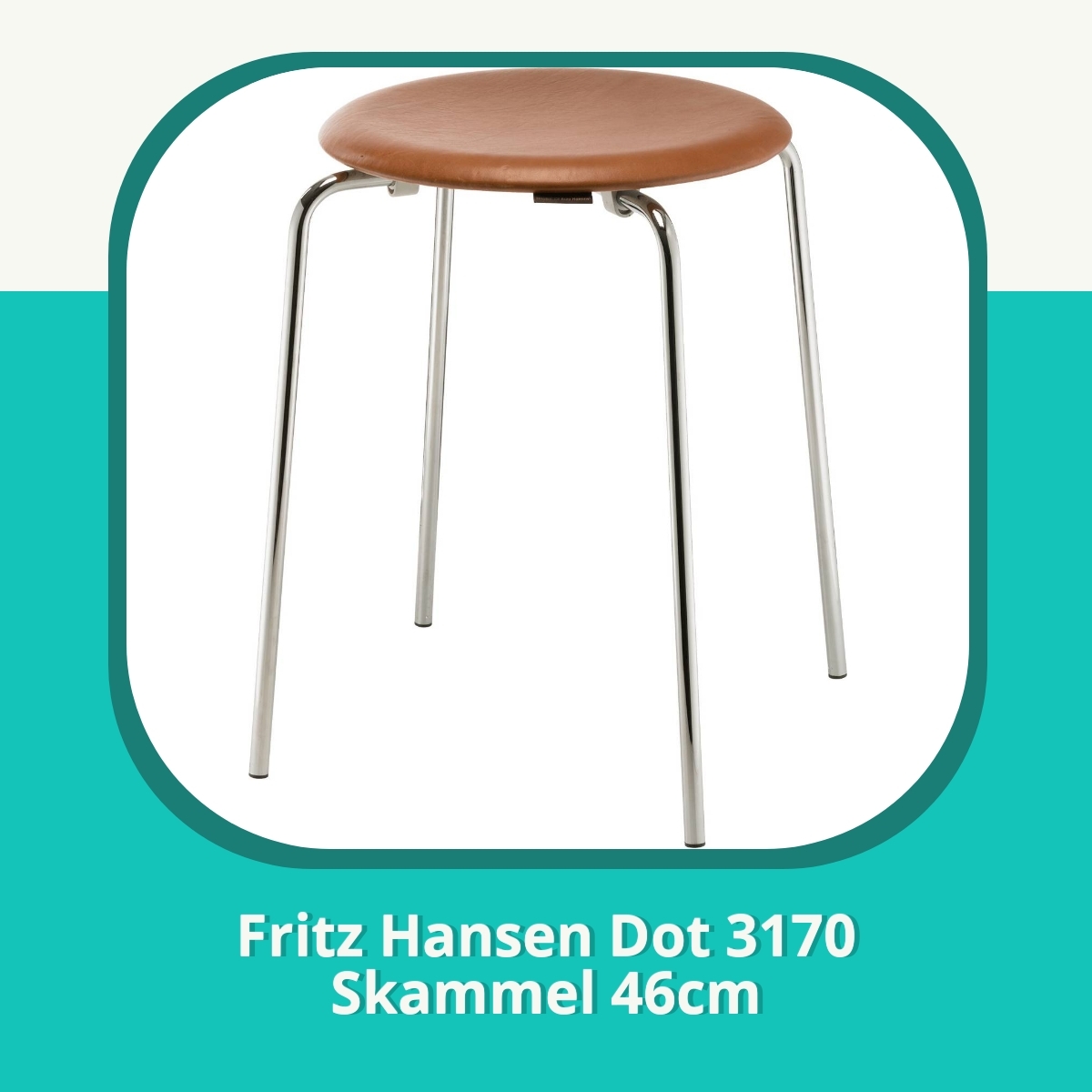Anmeldelse af Fritz Hansen Dot 3170 Skammel 46cm
