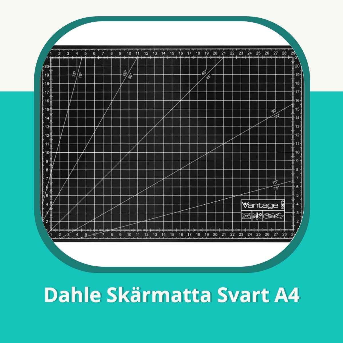 Recension af Dahle Skärmatta Svart A4