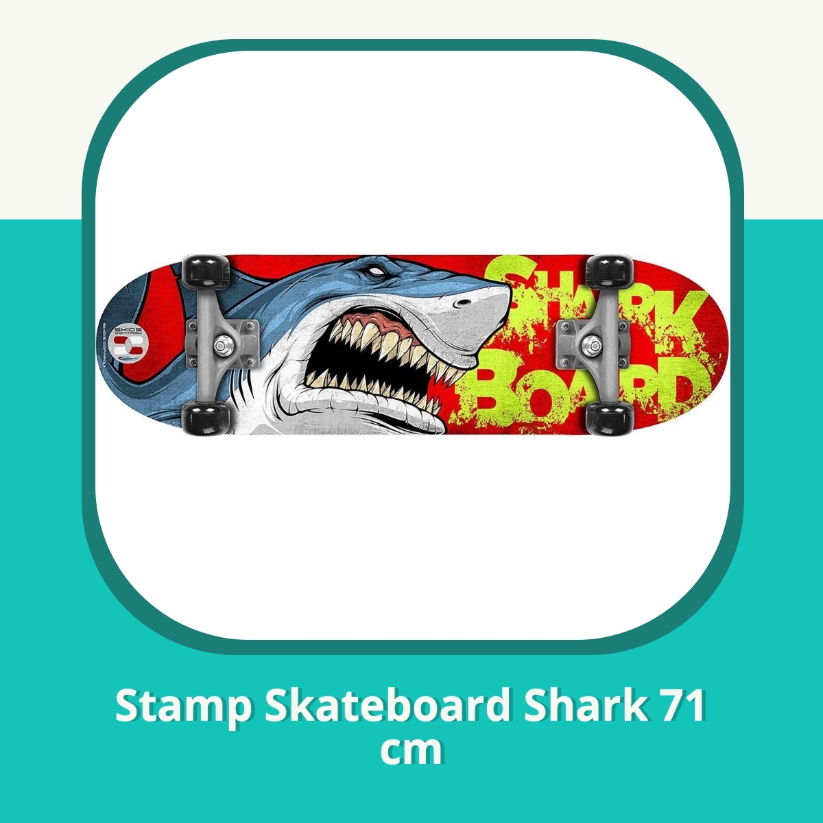 Anmeldelse af Stamp Skateboard Shark 71 cm