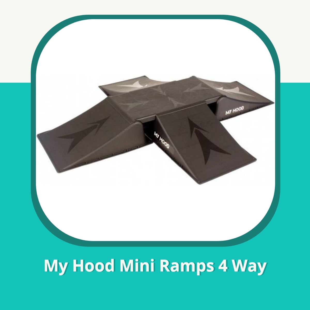 Anmeldelse af My Hood Mini Ramps 4 Way