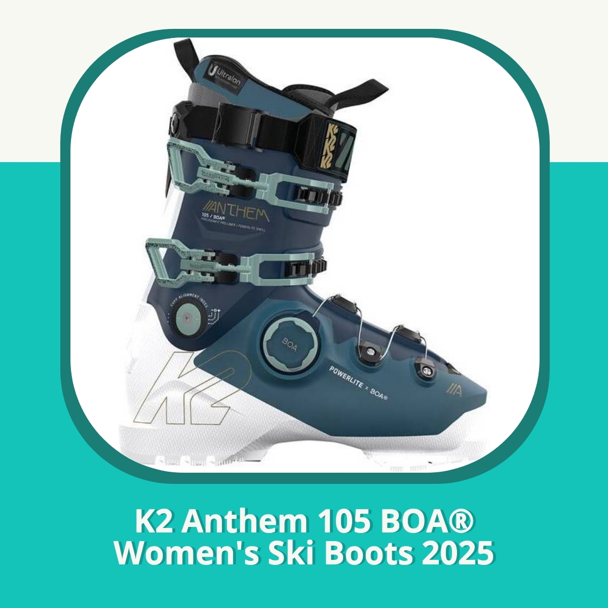 Anmeldelse af K2 Anthem 105 BOA® Women's Ski Boots 2025