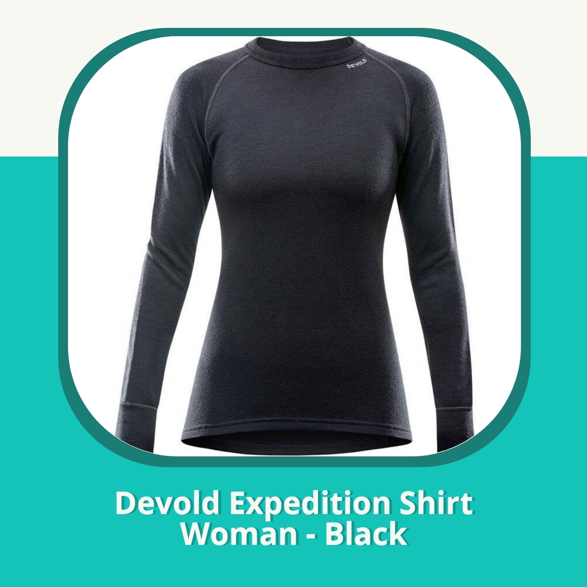 Anmeldelse af Devold Expedition Shirt Woman - Black