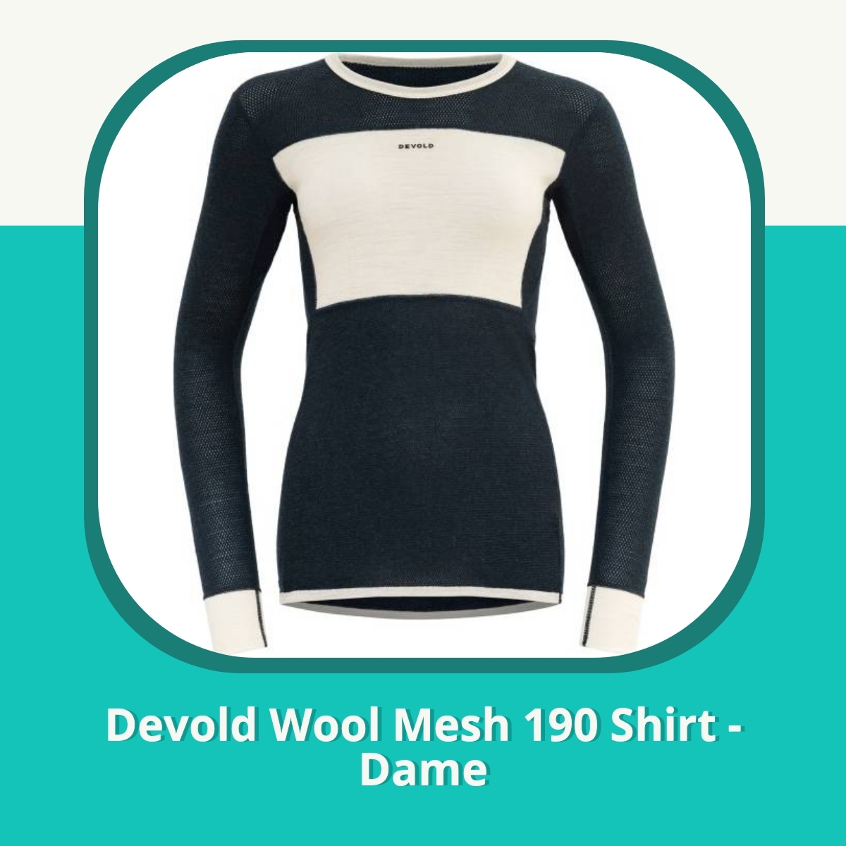 Anmeldelse af Devold Wool Mesh 190 Shirt - Dame