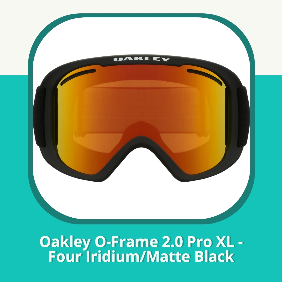 Anmeldelse af Oakley O-Frame 2.0 Pro XL - Four Iridium/Matte Black