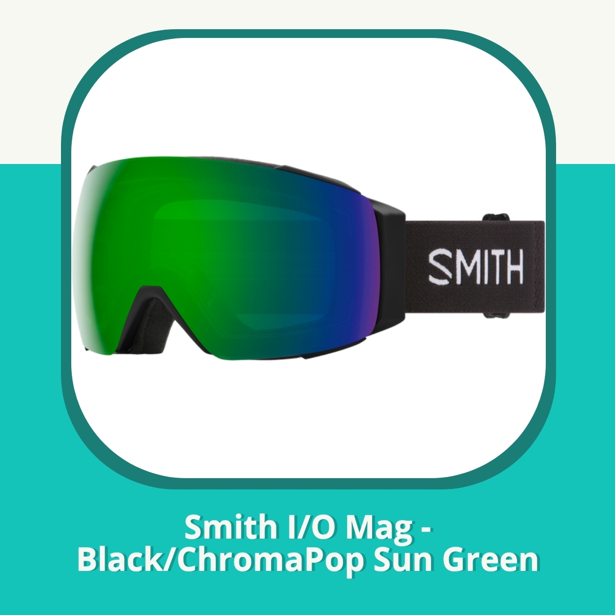 Anmeldelse af Smith I/O Mag - Black/ChromaPop Sun Green