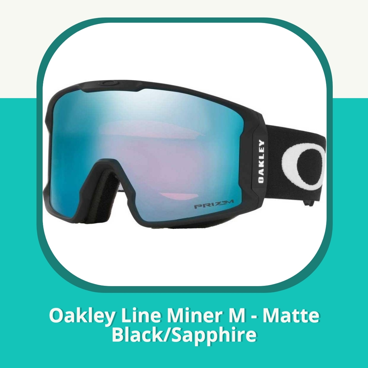 Anmeldelse af Oakley Line Miner M - Matte Black/Sapphire