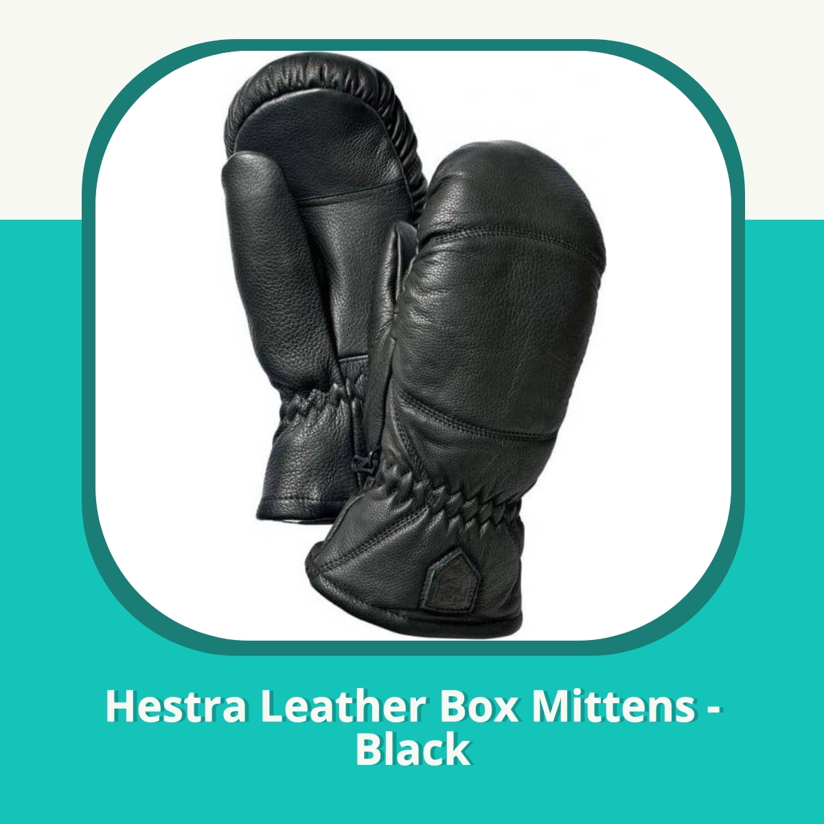 Recension af Hestra Leather Box Mittens - Black