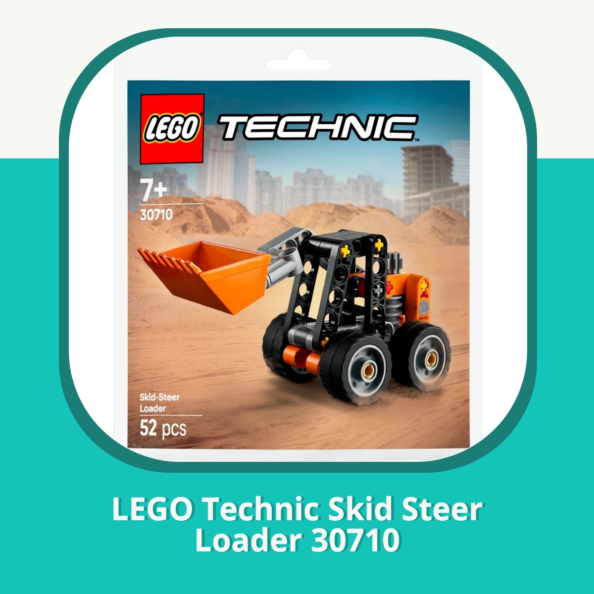 Recension LEGO Technic Skid Steer Loader 30710