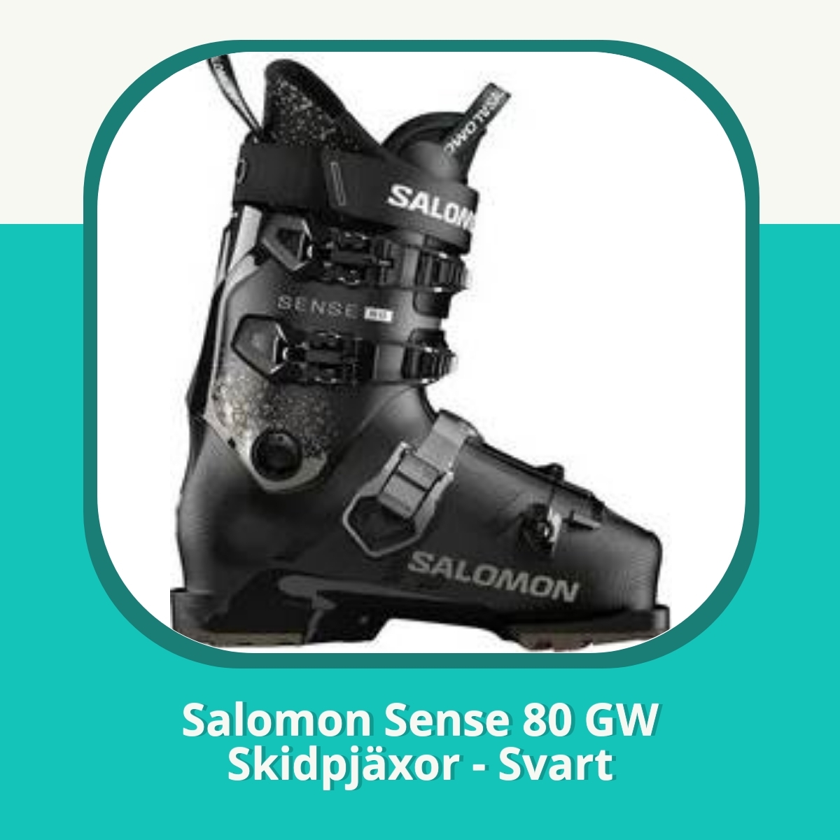 Recension af Salomon Sense 80 GW Skidpjäxor - Svart