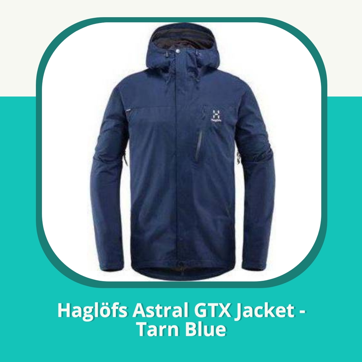 Anmeldelse af Haglöfs Astral GTX Jacket - Tarn Blue