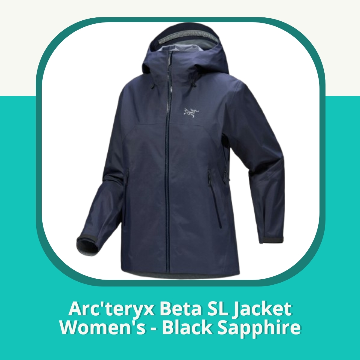 Anmeldelse af Arc'teryx Beta SL Jacket Women's - Black Sapphire