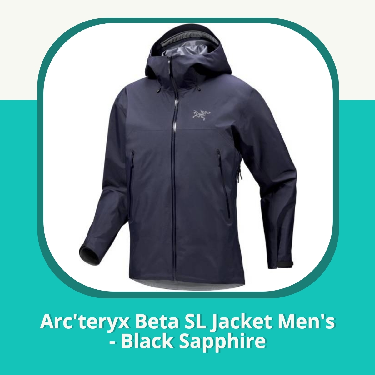 Anmeldelse af Arc'teryx Beta SL Jacket Men's - Black Sapphire