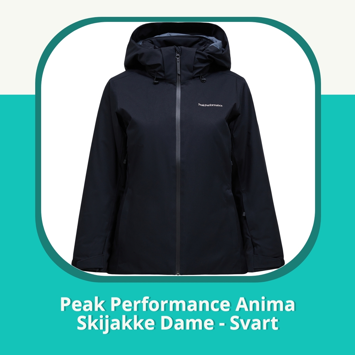 Anmeldelse af Peak Performance Anima Skijakke Dame - Svart