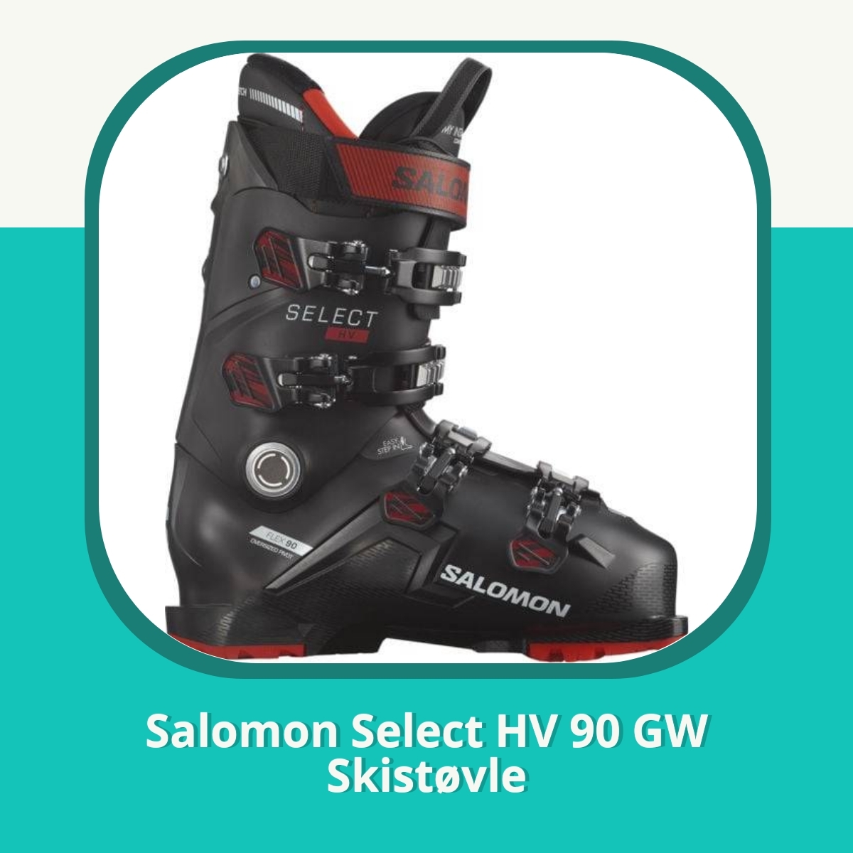 Anmeldelse af Salomon Select HV 90 GW Skistøvle