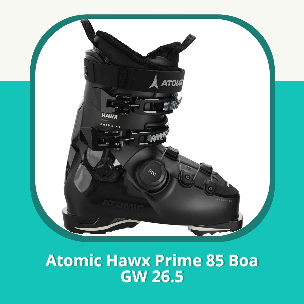 Anmeldelse af Atomic Hawx Prime 85 Boa GW 26.5