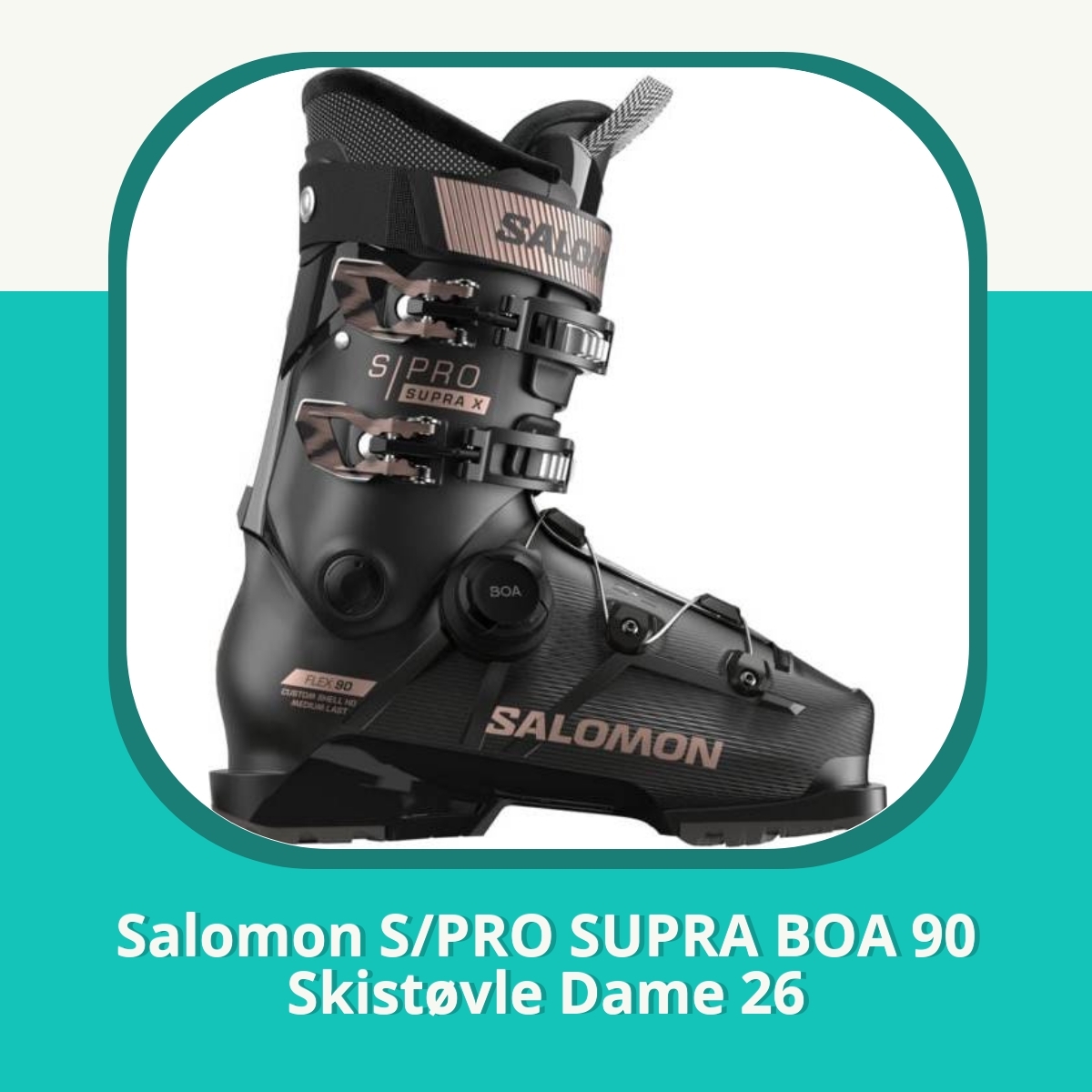 Anmeldelse af Salomon S/PRO SUPRA BOA 90 Skistøvle Dame 26