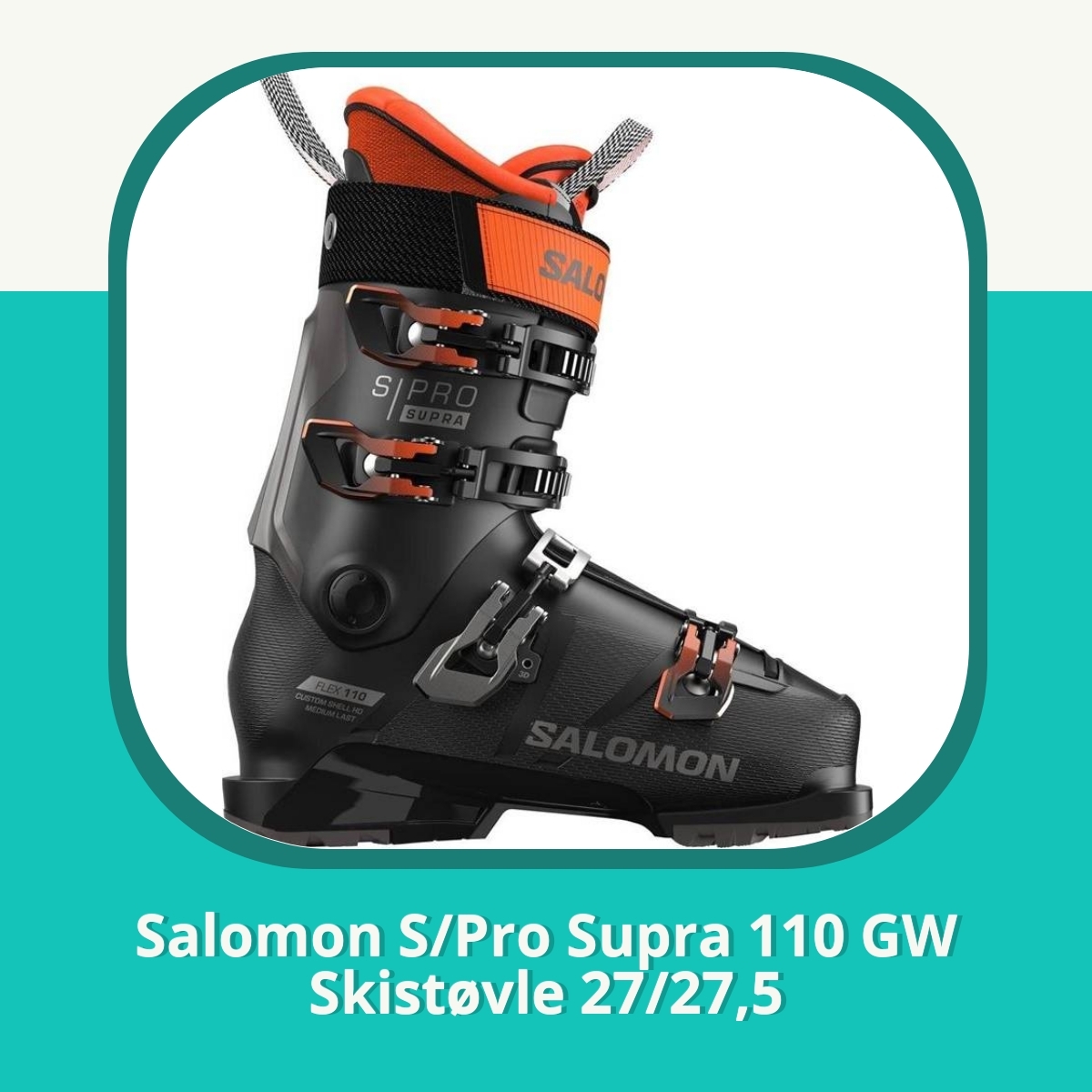 Anmeldelse af Salomon S/Pro Supra 110 GW Skistøvle 27/27,5