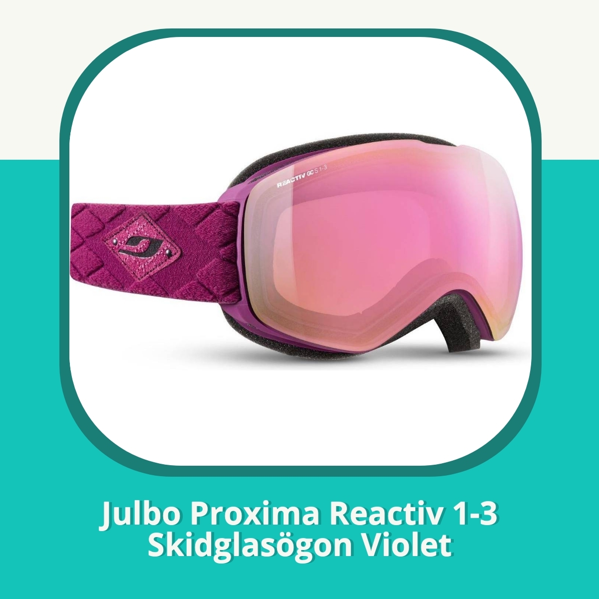 Recension af Julbo Proxima Reactiv 1-3 Skidglasögon Violet