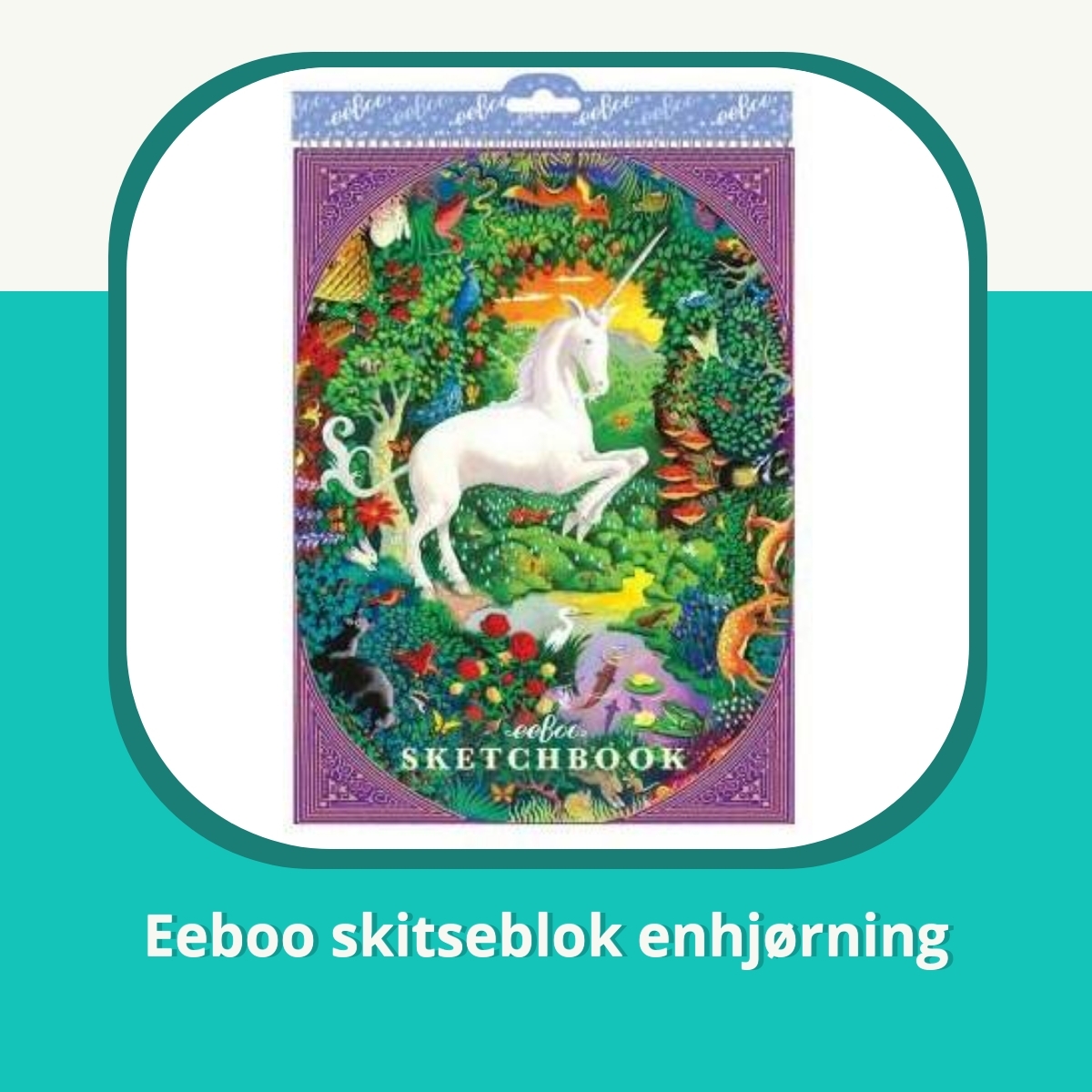 Anmeldelse af Eeboo skitseblok enhjørning