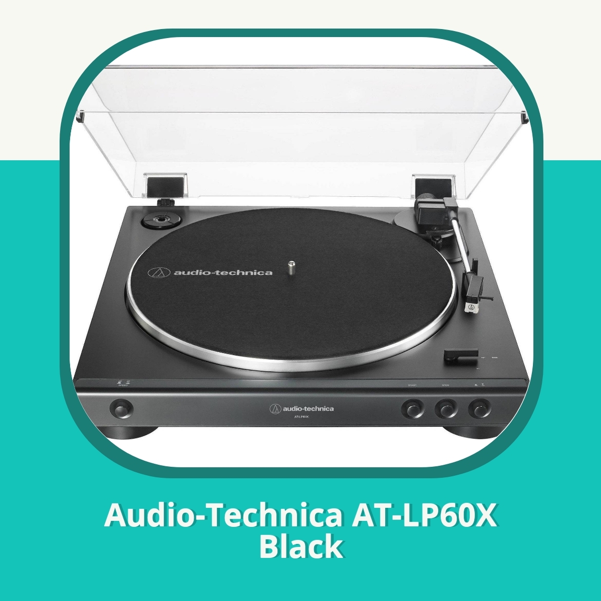 Recension af Audio-Technica AT-LP60X Black