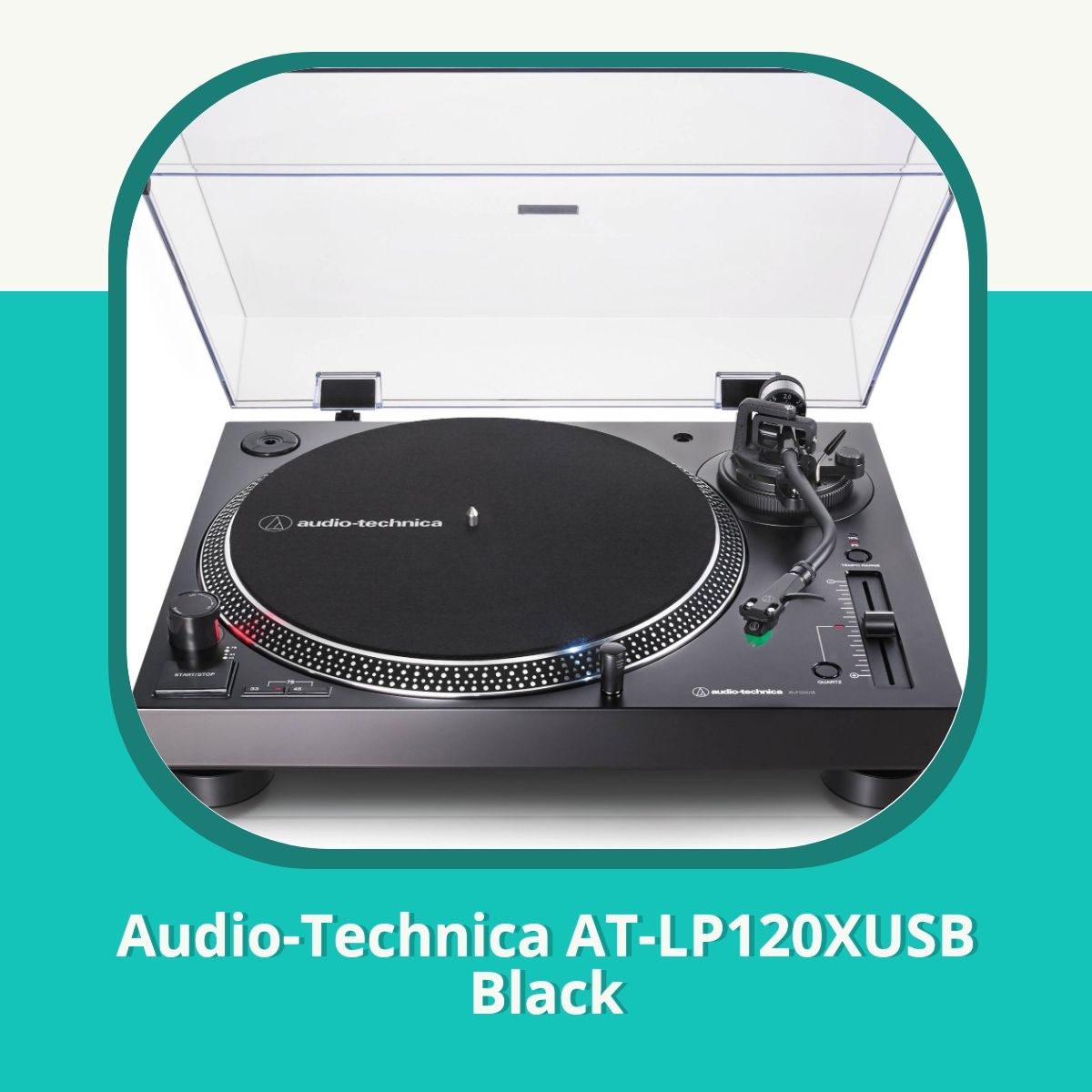 Recension af Audio-Technica AT-LP120XUSB Black