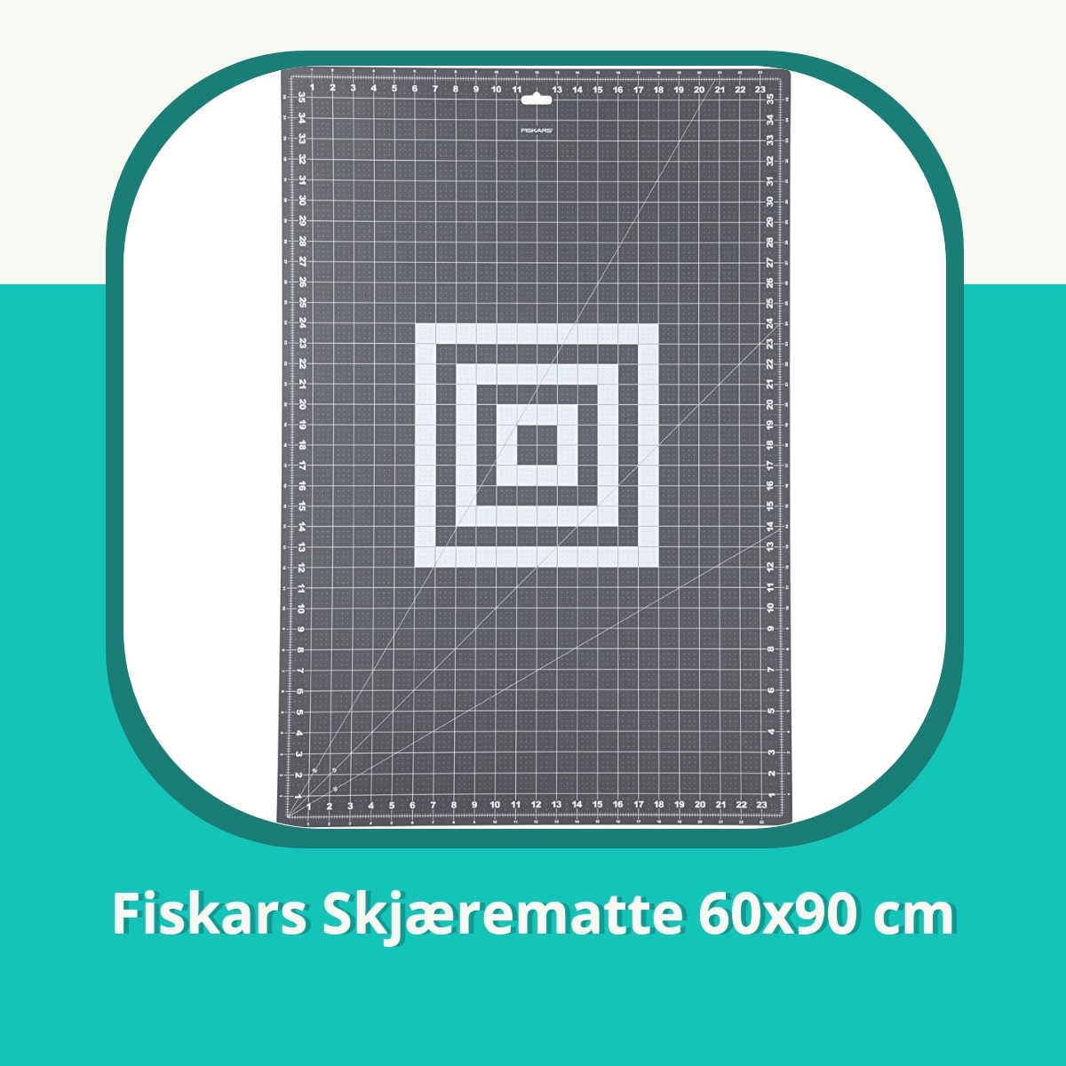 Anmeldelse af Fiskars Skjærematte 60x90 cm