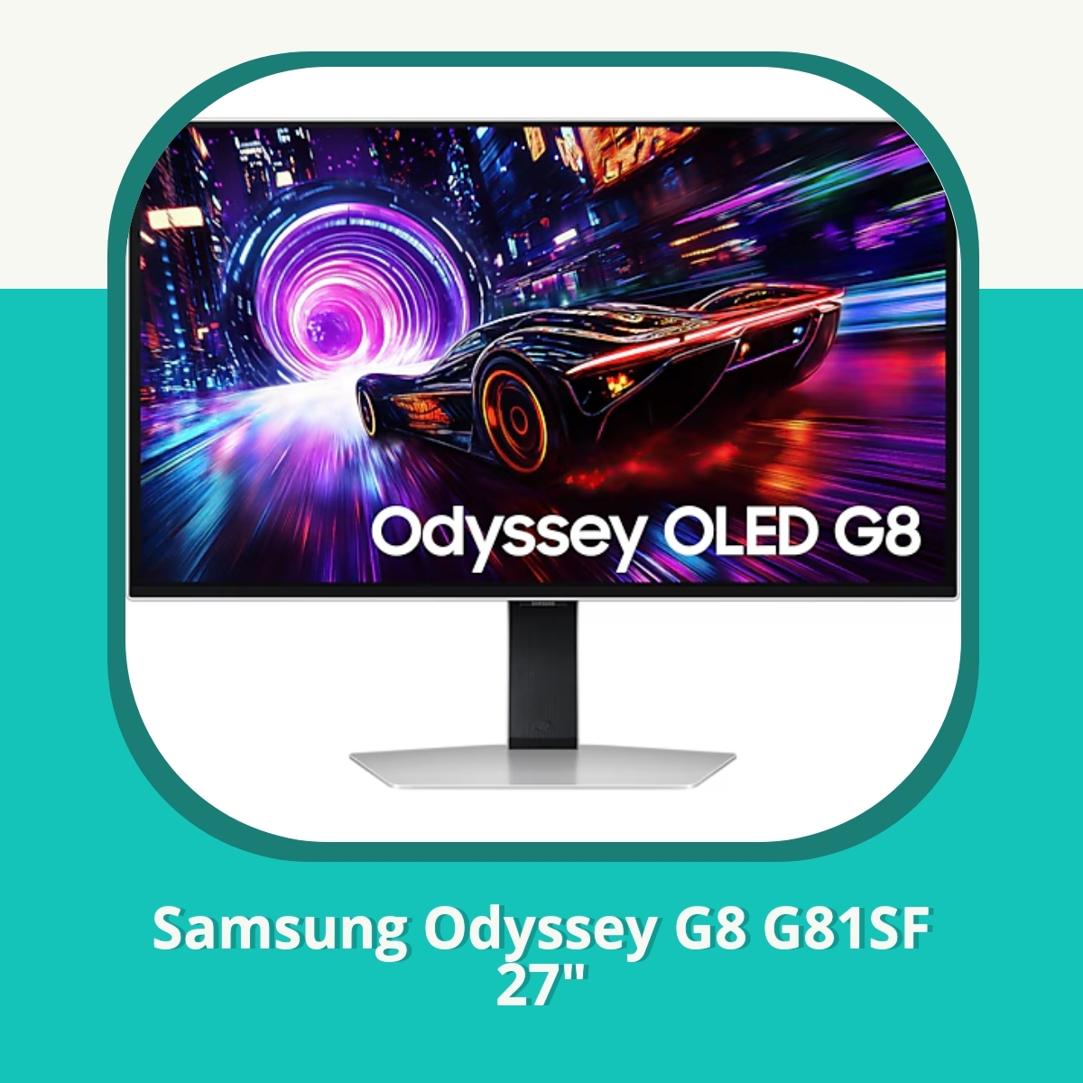 Anmeldelse af Samsung Odyssey G8 G81SF 27