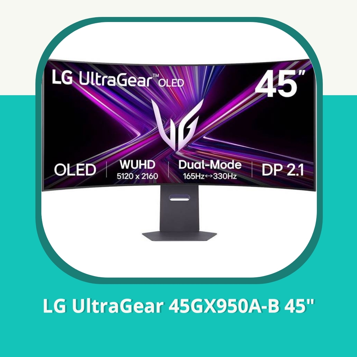 Anmeldelse af LG UltraGear 45GX950A-B 45