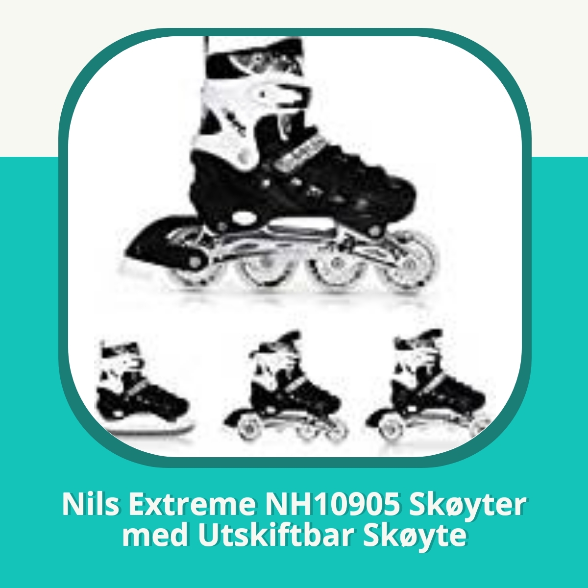 Anmeldelse af Nils Extreme NH10905 Skøyter med Utskiftbar Skøyte