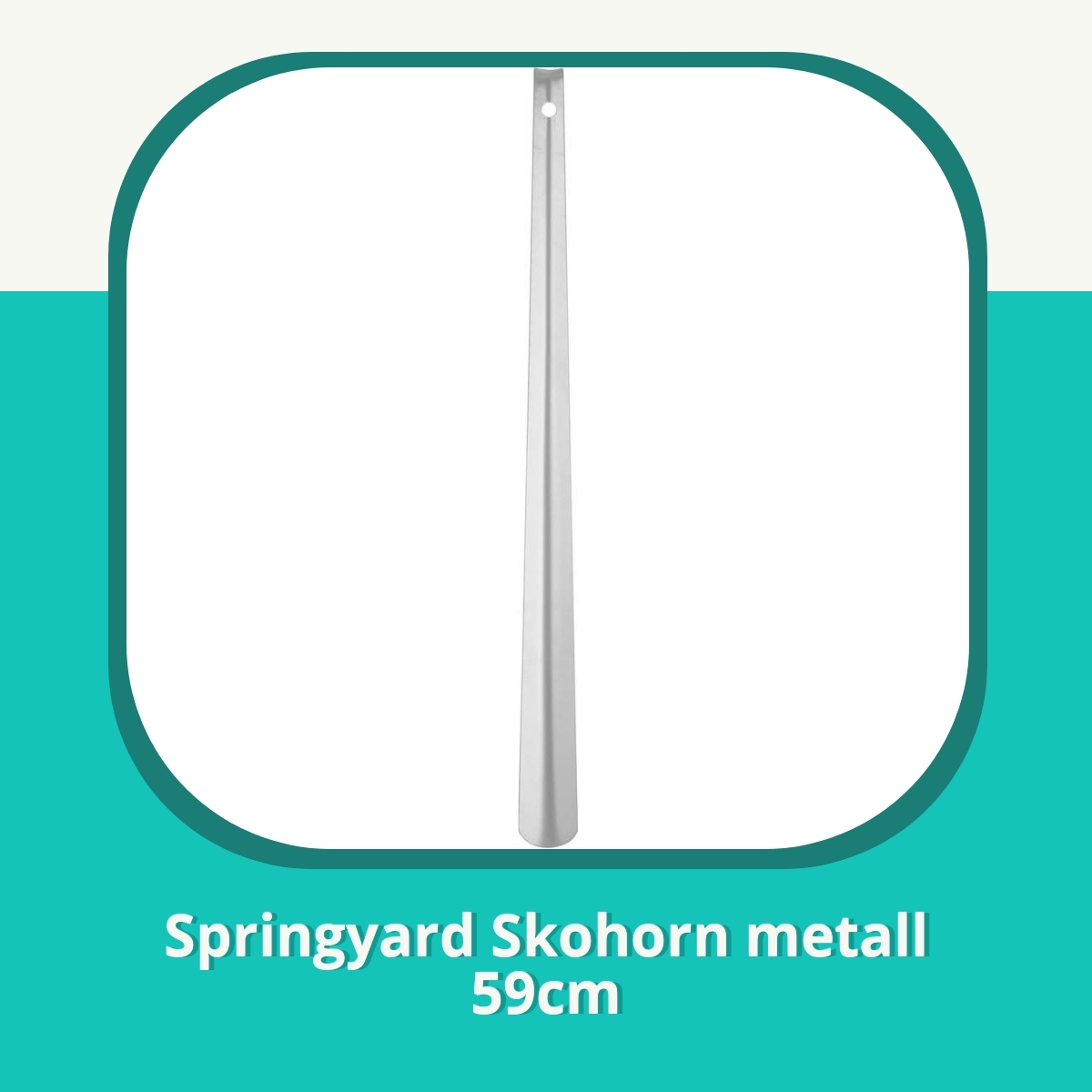Recension af Springyard Skohorn metall 59cm