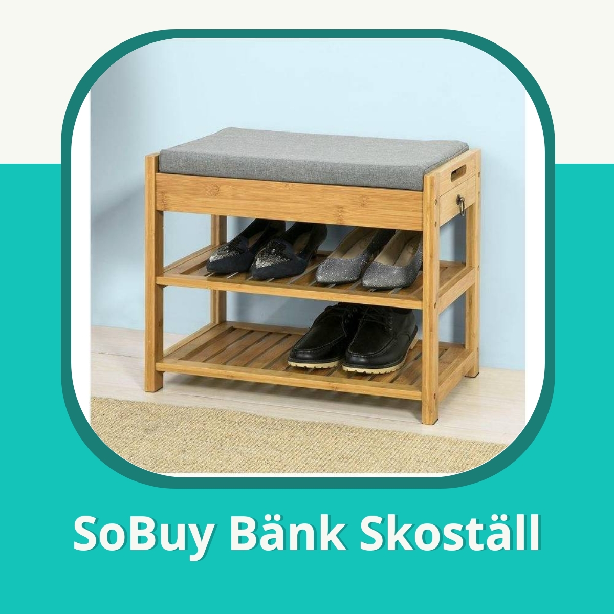 Recension af SoBuy Bänk Skoställ