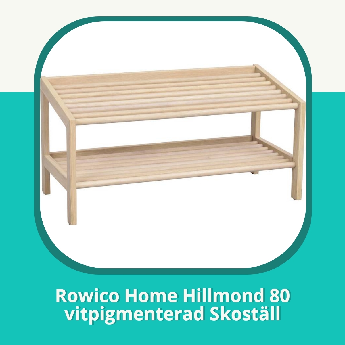 Recension af Rowico Home Hillmond 80 vitpigmenterad Skoställ