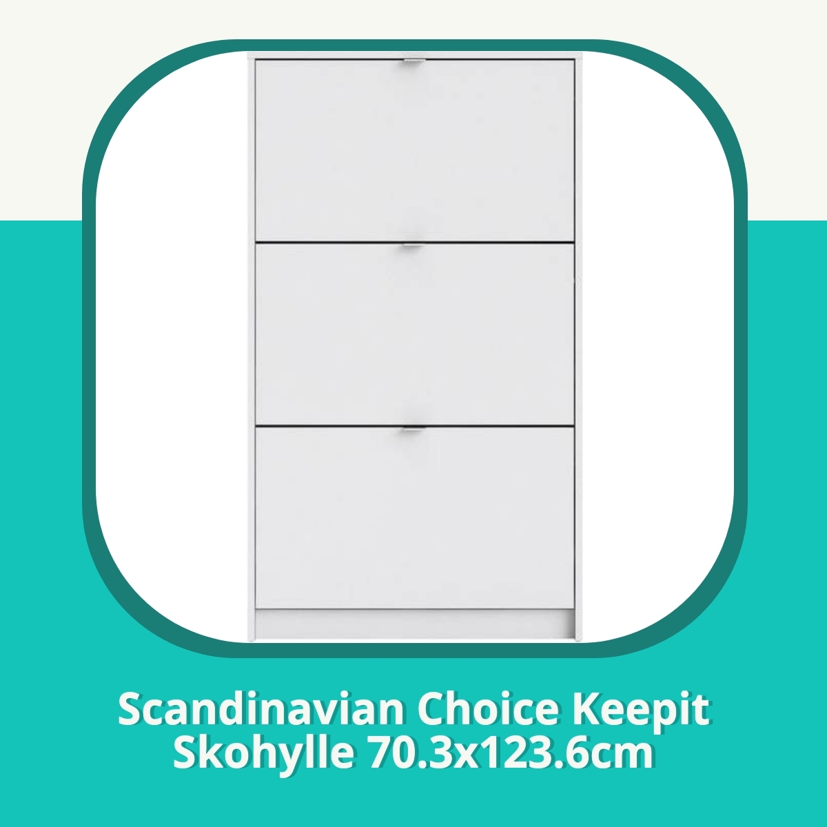 Anmeldelse af Scandinavian Choice Keepit Skohylle 70.3x123.6cm
