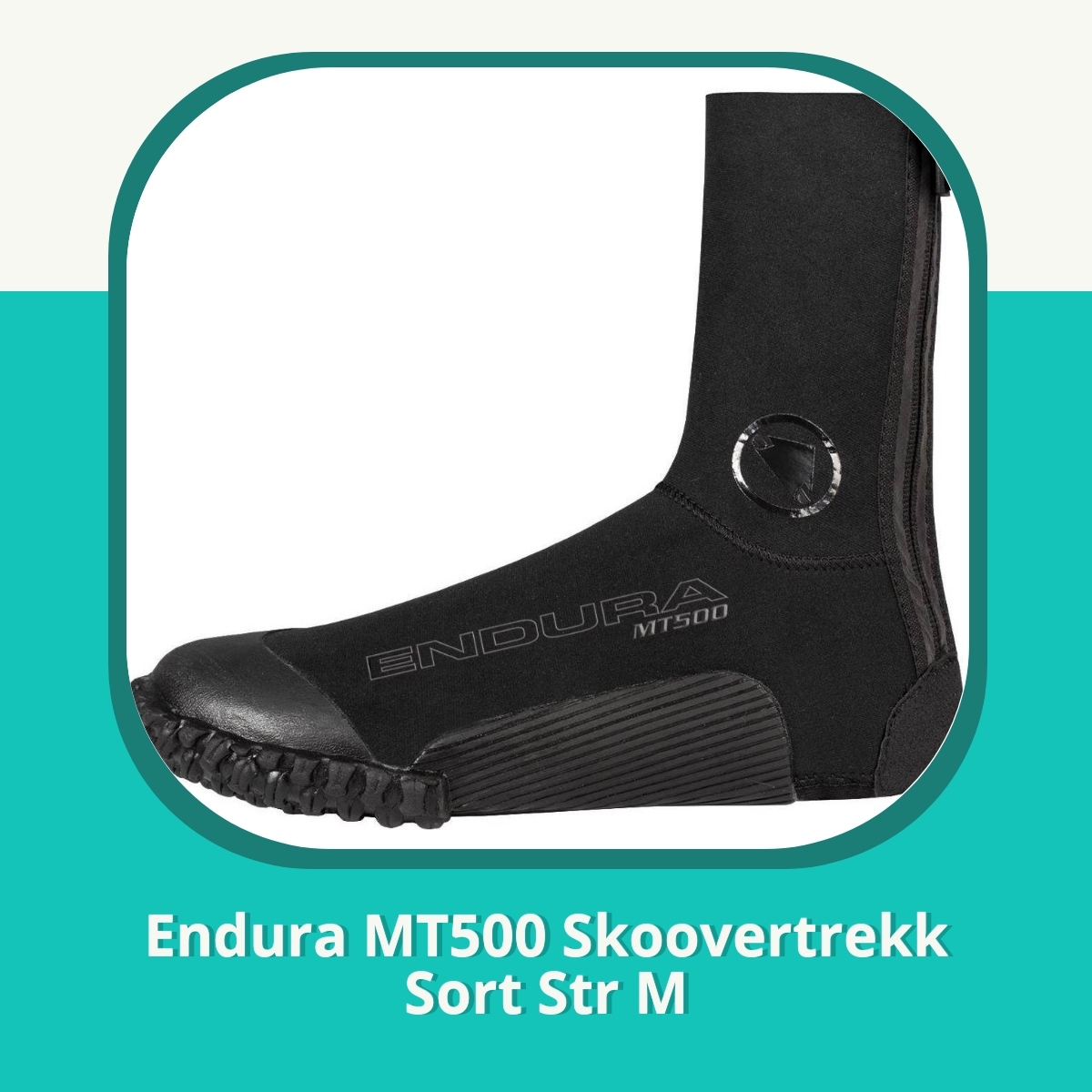 Anmeldelse af Endura MT500 Skoovertrekk Sort Str M