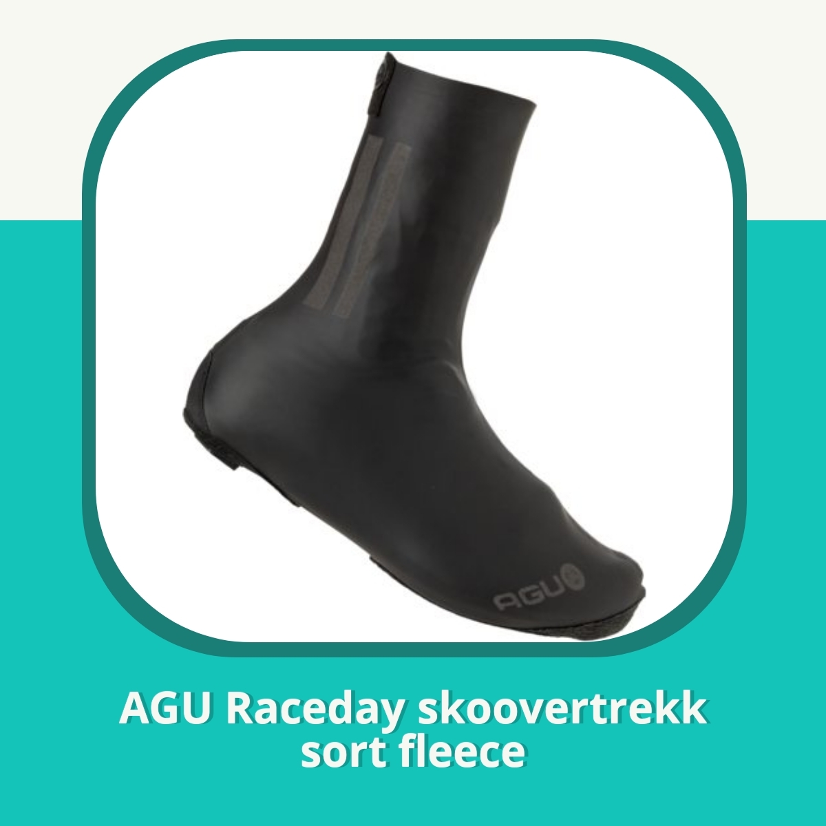 Anmeldelse af AGU Raceday skoovertrekk sort fleece