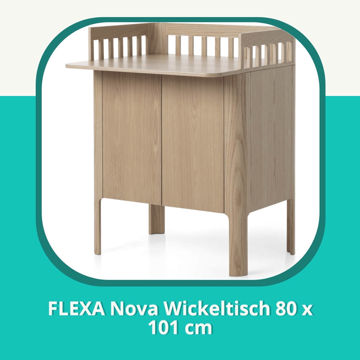 Recension af FLEXA Nova Wickeltisch 80 x 101 cm