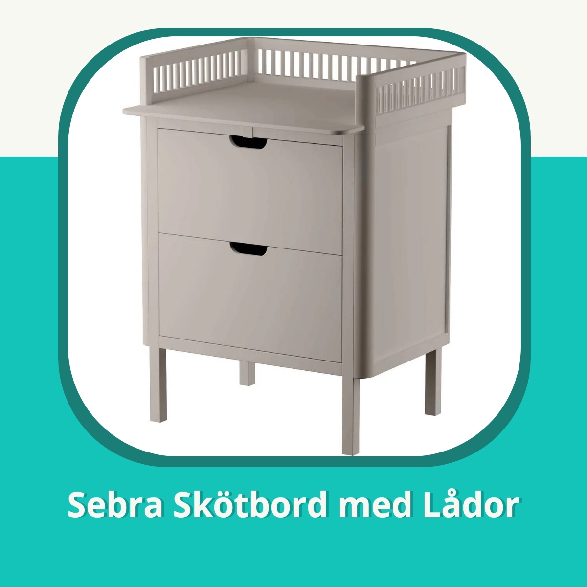Recension af Sebra Skötbord med Lådor