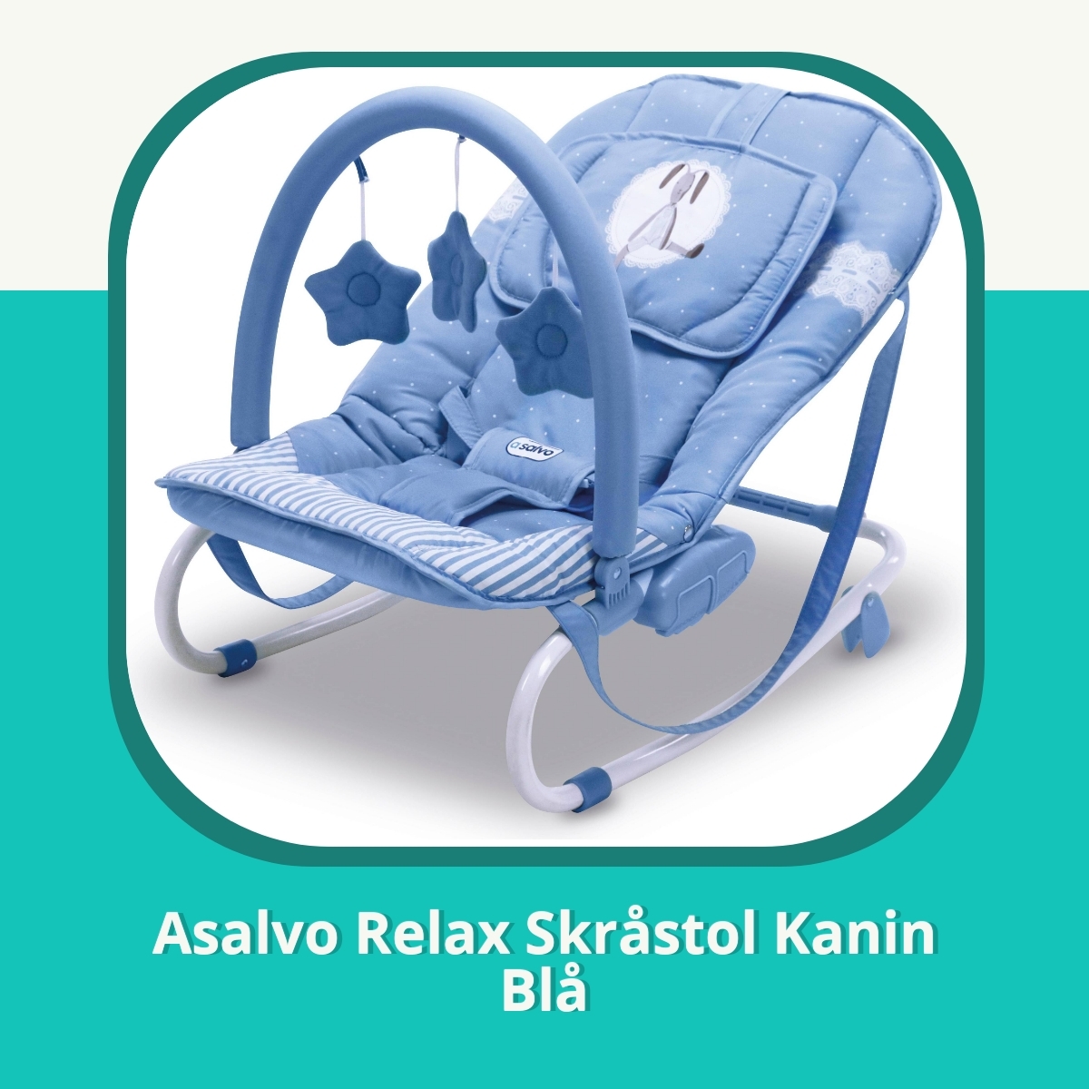 Anmeldelse af Asalvo Relax Skråstol Kanin Blå