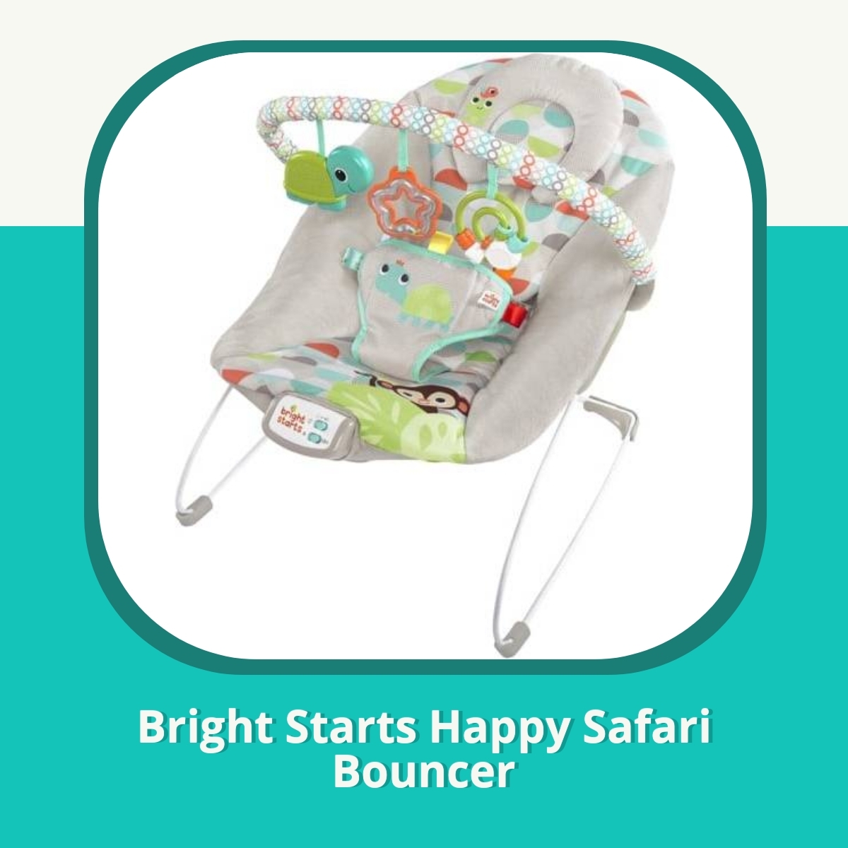 Anmeldelse af Bright Starts Happy Safari Bouncer