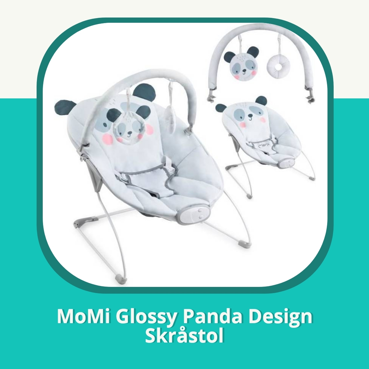 Anmeldelse af MoMi Glossy Panda Design Skråstol