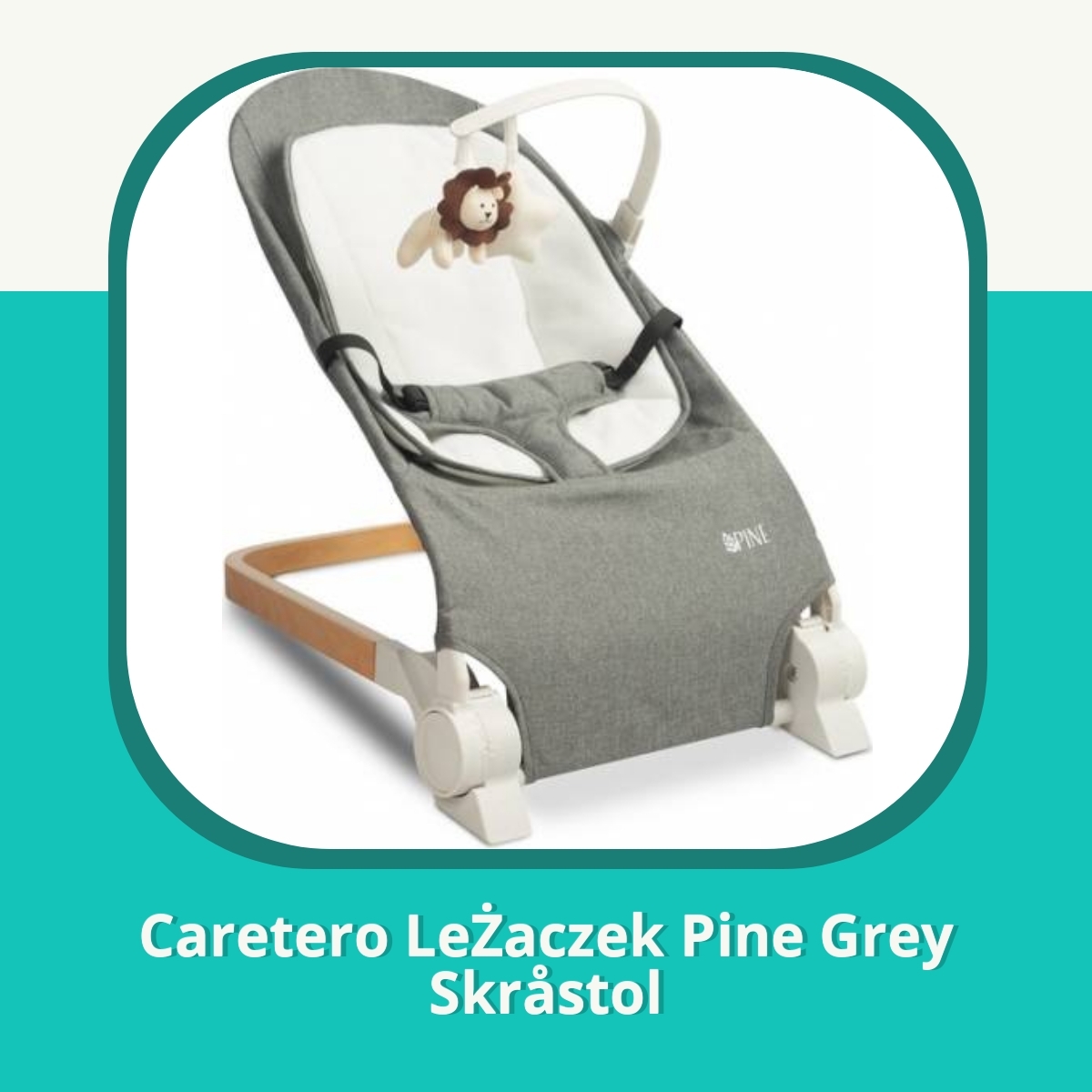 Anmeldelse af Caretero LeŻaczek Pine Grey Skråstol