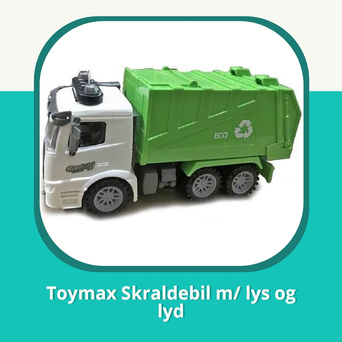 Anmeldelse af Toymax Skraldebil m/ lys og lyd